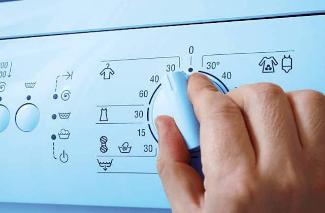 controls on dryer